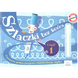 SZLACZKI BEZ KOŃCA 1 ĆWICZENIA GRAFOMOTORYCZNE WIELOKROTNEGO UŻYTKU II GATUNEK - Wydawnictwo Pryzmat