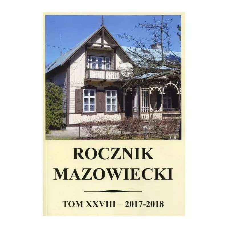 ROCZNIK MAZOWIECKI XXVIII 2017-2018 - CEDEWU