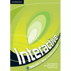 INTERACTIVE 1 TEACHERS BOOK Garan Holcombe, Helen Hadkins - Cambridge University Press