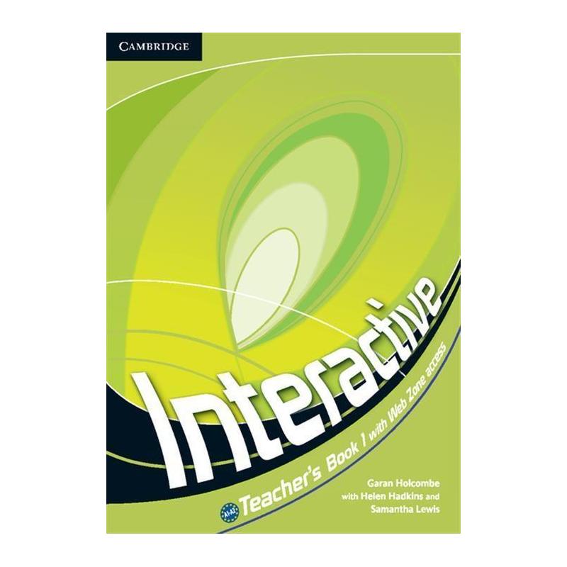 INTERACTIVE 1 TEACHER'S BOOK GARAN HOLCOMBE, HELEN HADKINS