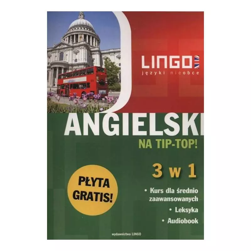 ANGIELSKI NA TIP-TOP! 3 W 1 + CD Paweł Marczewski - Lingo