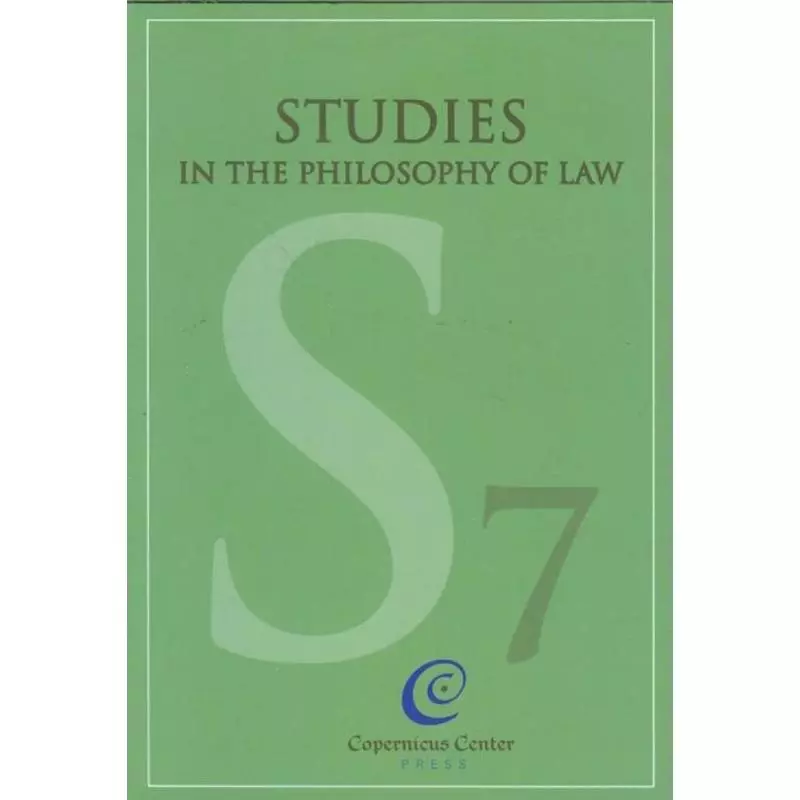 STUDIES IN THE PHILOSOPHY OF LAW 7 Jerzy Stelmach - Copernicus Center Press