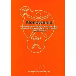 KLONOWANIE Leszek Pawelczyk, Janusz Wiśniewski - Wydawnictwo Naukowe UAM