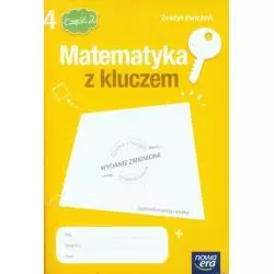 MATEMATYKA Z KLUCZEM 4 ZESZYT ĆWICZEŃ 2 Marcin Braun, Małgorzata Paszyńska, Agnieszka Mańkowska - Nowa Era