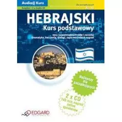 HEBRAJSKI KURS PODSTAWOWY DLA POCZĄTKUJĄCYCH A1-A2 + 2 X CD - Edgard