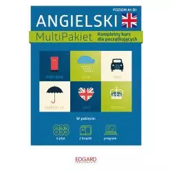 ANGIELSKI MULTIPAKIET KOMPLETNY KURS DLA POCZĄTKUJĄCYCH - Edgard