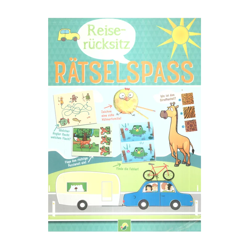 REISE-RUCKSITZ RATSELSPASS 5+ - Schwager & Steinlein