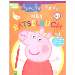 PEPPA PIG MEIN RATSELBUCH 4+ - Schwager & Steinlein