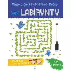 SUPER LABIRYNTY KSIĄŻKA Z MAZAKIEM - Wilga
