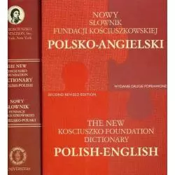 NOWY SŁOWNIK FUNDACJI KOŚCIUSZKOWSKIEJ POLSKO-ANGIELSKI ANGIELSKO-POLSKI + CD - Universitas