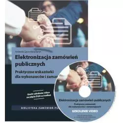 ELEKTRONIZACJA ZAMÓWIEŃ PUBLICZNYCH + DVD Andrzela Gawrońska-Baran - Wiedza i Praktyka