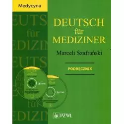 DEUTSCH FUR MEDIZINER PODRĘCZNIK + 2CD Marceli Szafrański - Wydawnictwo Lekarskie PZWL