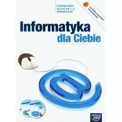 INFORMATYKA DLA CIEBIE PODRĘCZNIK + CD Piotr Jerzy Durka - Nowa Era
