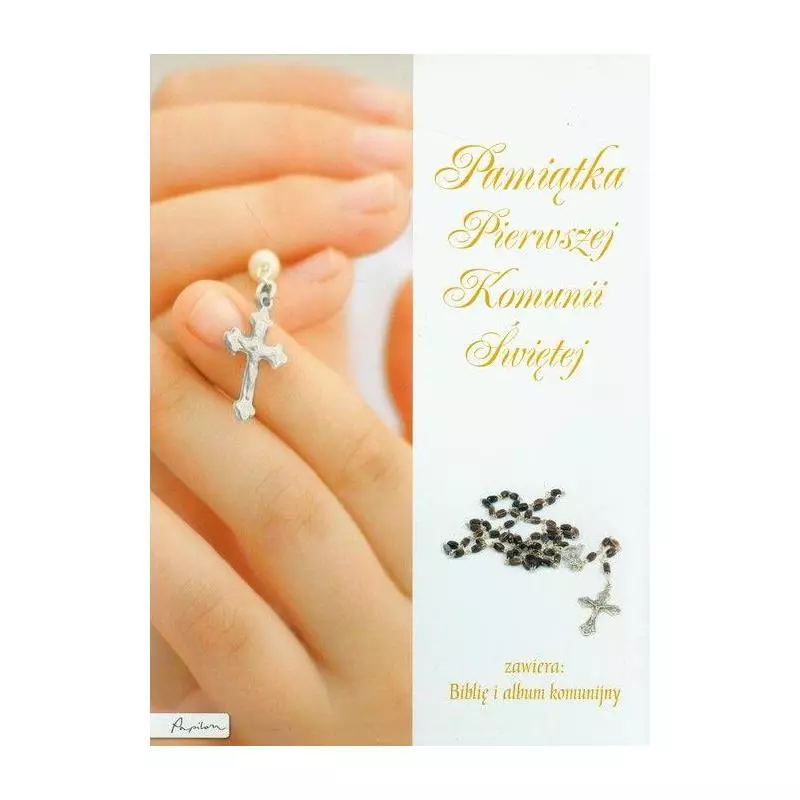 PAMIĄTKA PIERWSZEJ KOMUNII ŚWIĘTEJ BIBLIA + ALBUM KOMUNIJNY - Papilon
