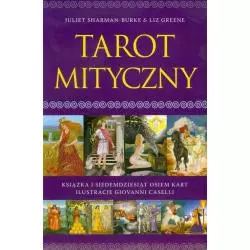 TAROT MITYCZNY + 78 KART Juliet Sharman-Burke, Liz Greene - Szaron