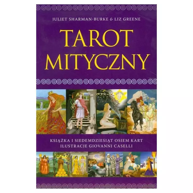 TAROT MITYCZNY + 78 KART Juliet Sharman-Burke, Liz Greene - Szaron