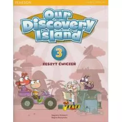 OUR DISCOVERY ISLAND 3 ZESZYT ĆWICZEŃ Z PŁYTĄ CD - Pearson