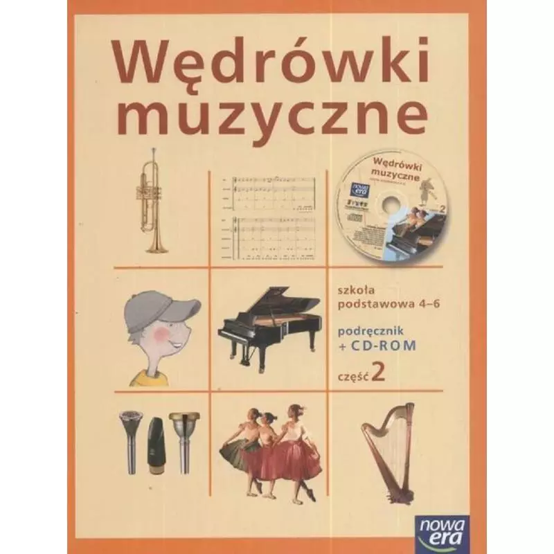 WĘDRÓWKI MUZYCZNE PODRĘCZNIK 2 Jerzy Burdzy - Nowa Era