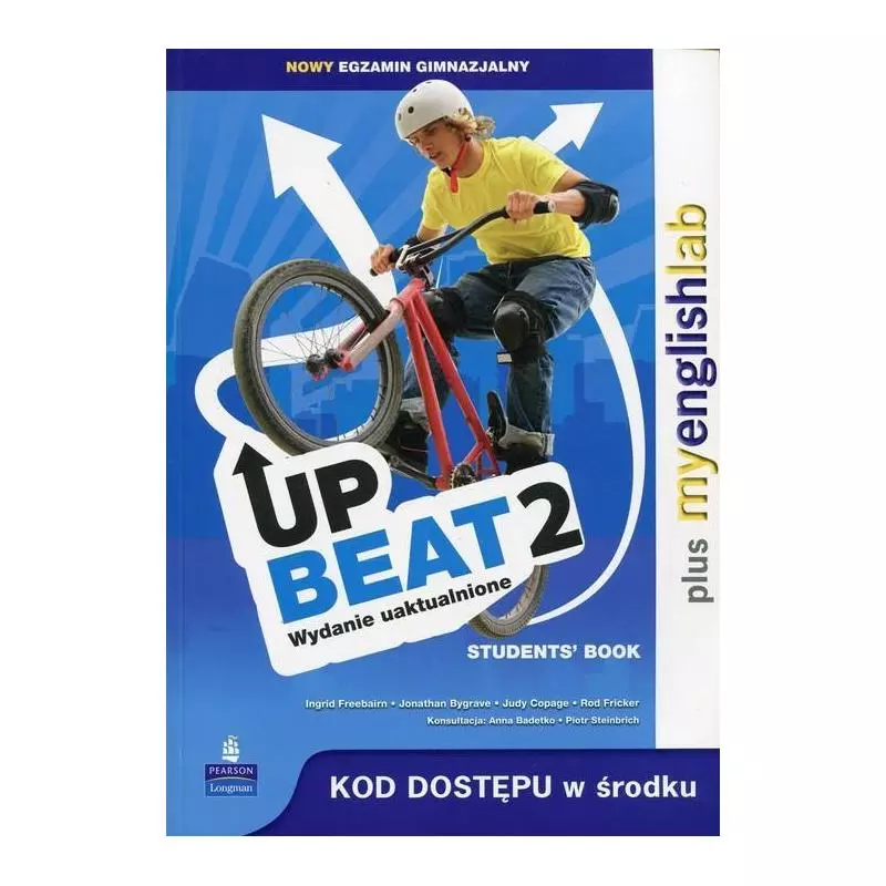 UPBEAT 2 STUDENTS BOOK PLUS MYENGLISHLAB Ingrid Freebairn, Jonathan Bygrave, Judy Copage, Rod Fricker - Pearson