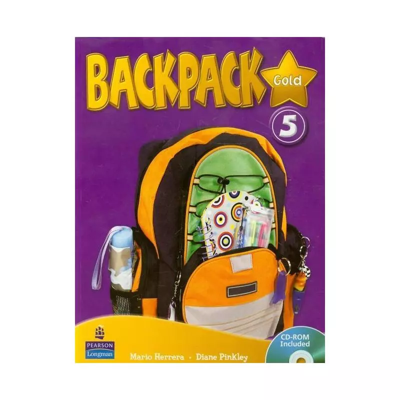 BACKPACK GOLD 5 WITH CD Mario Herrera, Diane Pinkley - Pearson