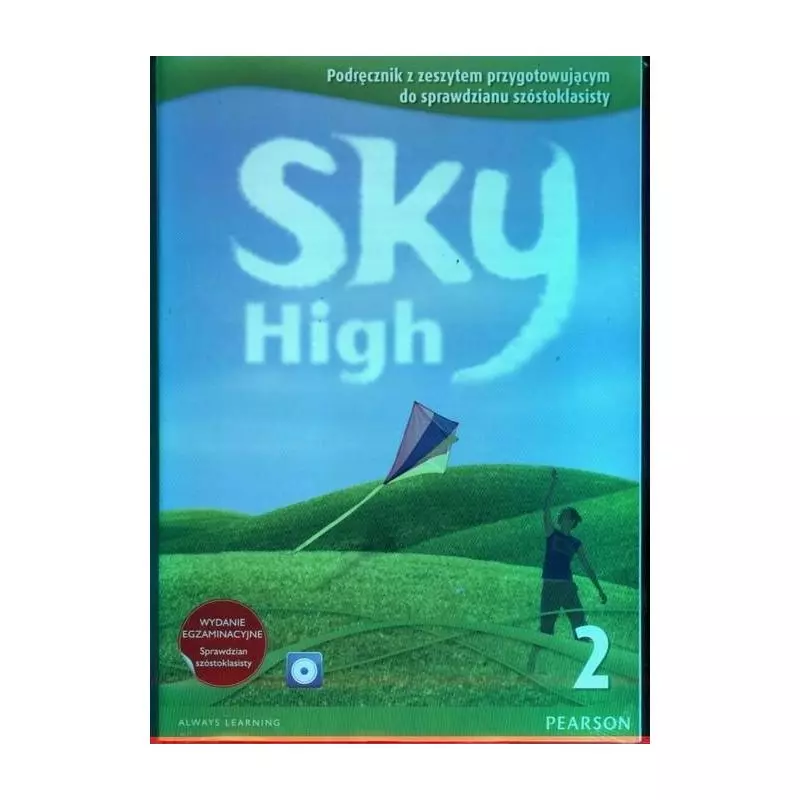 SKY HIGH 2 PODRĘCZNIK + CD Brain Abbs, Ingrid Freebarin, David Bolton, Dorota Łoś-Sapiejewska - Pearson