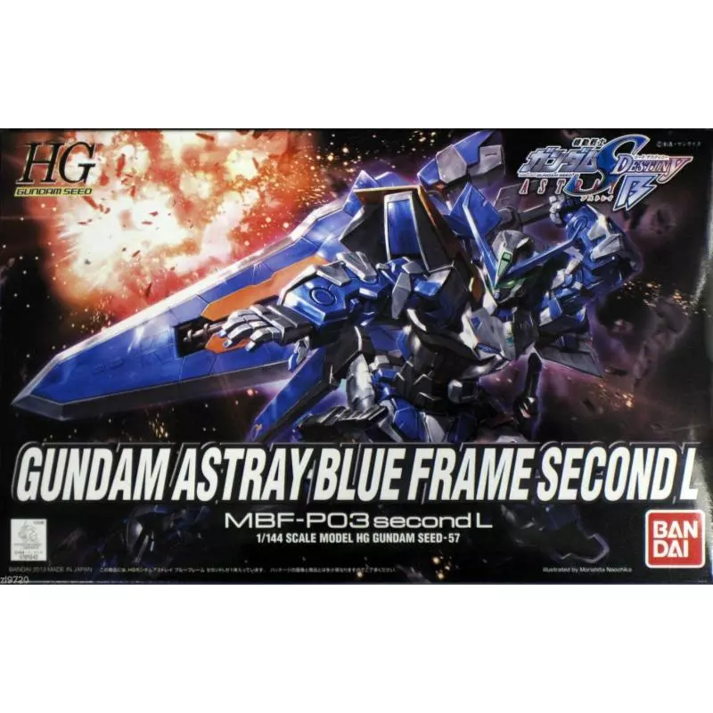 GUNDAM ASTRAY BLUE FRAME SECOND L FIGURKA HG 1/144 - Bandai