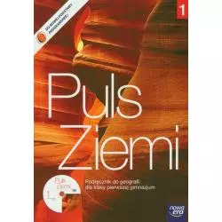 PULS ZIEMI 1 PODRĘCZNIK + CD Roman Malarz - Nowa Era