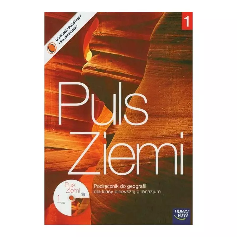 PULS ZIEMI 1 PODRĘCZNIK + CD Roman Malarz - Nowa Era