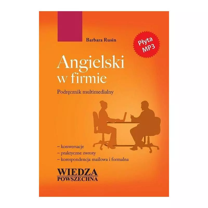 ANGIELSKI W FIRMIE PODRĘCZNIK MULTIMEDIALNY + CD Barbara Rusin - Wiedza Powszechna