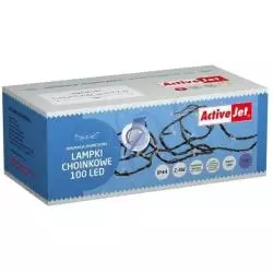 LAMPKI CHOINKOWE 100 LED 10M Z 10M BARWA ZIELONA ACTIVEJET - ActiveJet