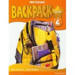 BACKPACK GOLD 6 WORKBOOK WITH + CD Herrera Mario - Pearson