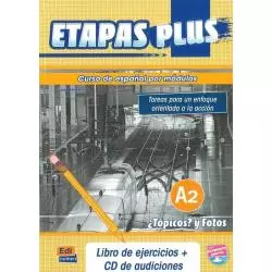 ETAPAS PLUS A2 ĆWICZENIA + CD - Nowela