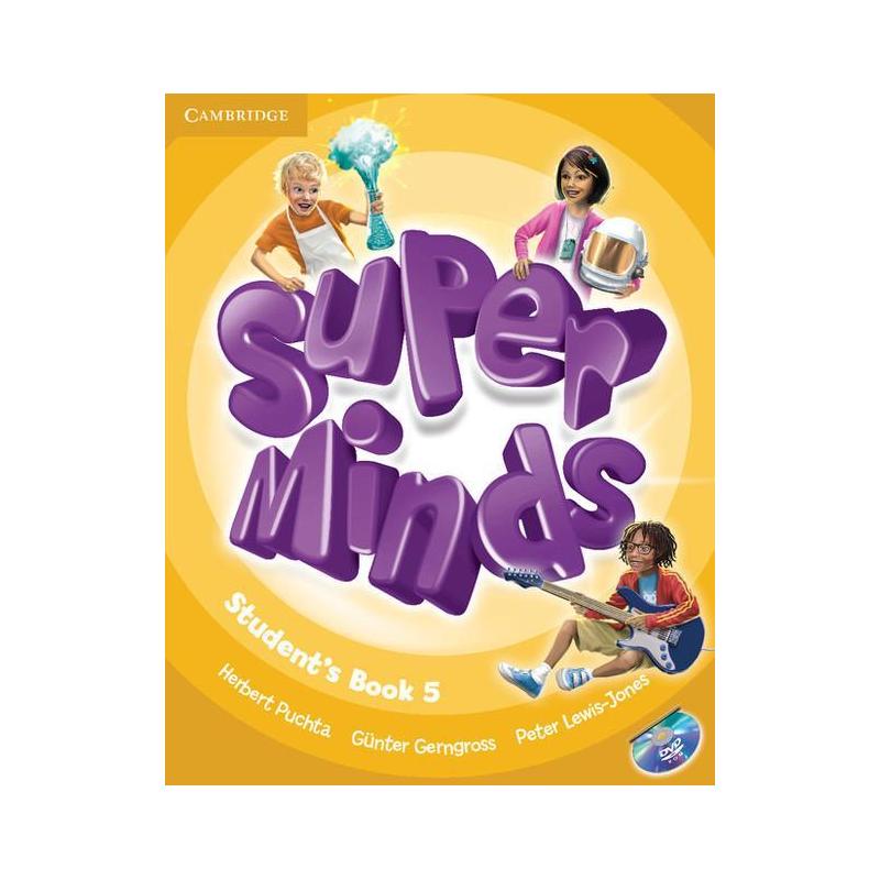 SUPER MINDS 5 STUDENT'S BOOK + DVD