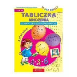 TABLICZKA MNOŻENIA Z PLAKATEM ZABAWY I ĆWICZENIA - Siedmioróg