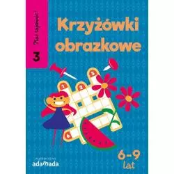 PLAC TAJEMNIC 3 KRZYŻÓWKI OBRAZKOWE 6+ - Adamada