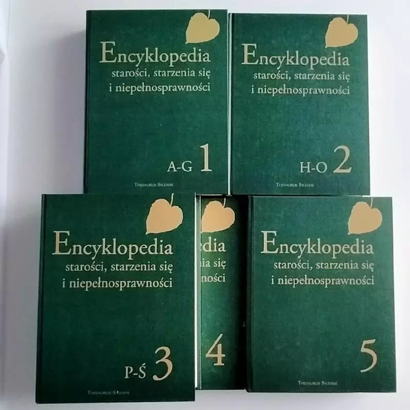 ENCYKLOPEDIA STAROŚCI STARZENIA SIĘ I NIEPEŁNOSPRAWNOŚCI Adam Zych TOM 1-5 - PWN