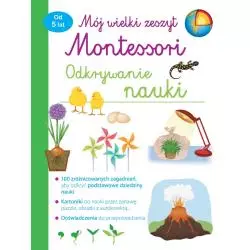 ODKRYWANIE NAUKI MÓJ WIELKI ZESZYT MONTESSORI 5+ - Olesiejuk