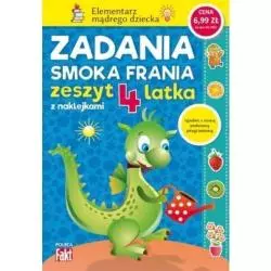 ZADANIA SMOKA FRANKA ZESZYT 4-LATKA Z NAKLEJKAMI - Ringier Axel Springer