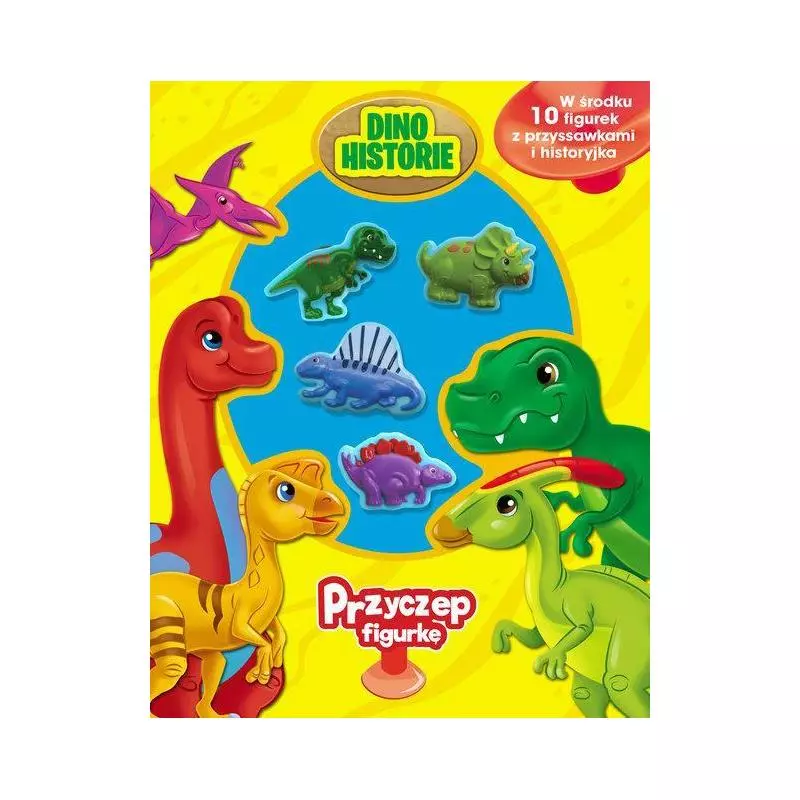 PRZYCZEP FIGURKĘ DINOZAURY - Media Service Zawada