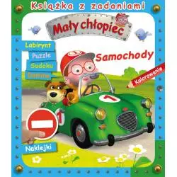 SAMOCHODY MAŁY CHŁOPIEC KSIĄŻKA Z ZADANIAMI Agathe Clair, Emilie Beaumont - Olesiejuk