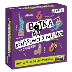 BÓJKA NA PAŃSTWA I MIASTA GRA EDUKACYJNA 9+ - Edgard