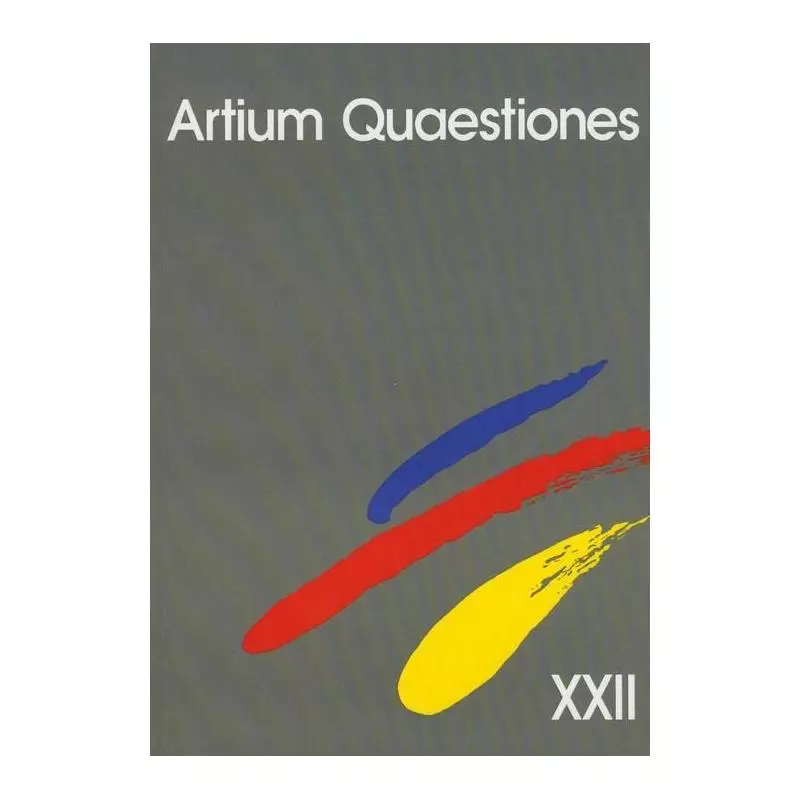 ARTIUM QUAESTIONES XXII - Wydawnictwo Naukowe UAM