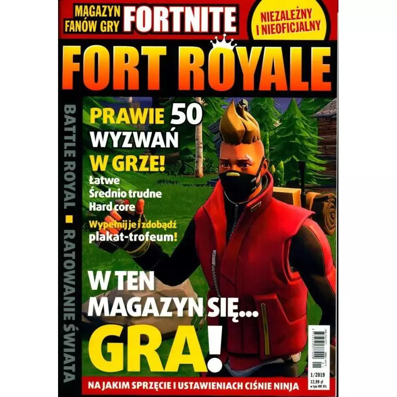 FORT ROYALE MAGAZYN FANÓW GRY FORTNITE 1/2019 - Edipresse