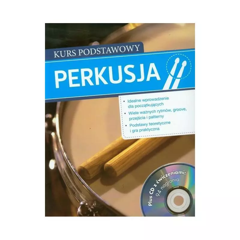 PERKUSJA. KURS PODSTAWOWY + CD - Olesiejuk