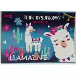 BLOK RYSUNKOWY BIAŁY 20 KARTEK A4 - St. Majewski