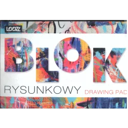 BLOK RYSUNKOWY BIAŁY 20 KARTEK A4 - St. Majewski