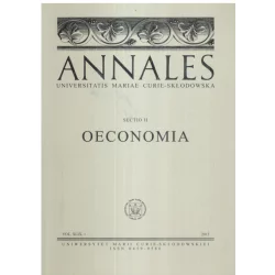 ANNALES XLIV OECONOMIA - UMCS