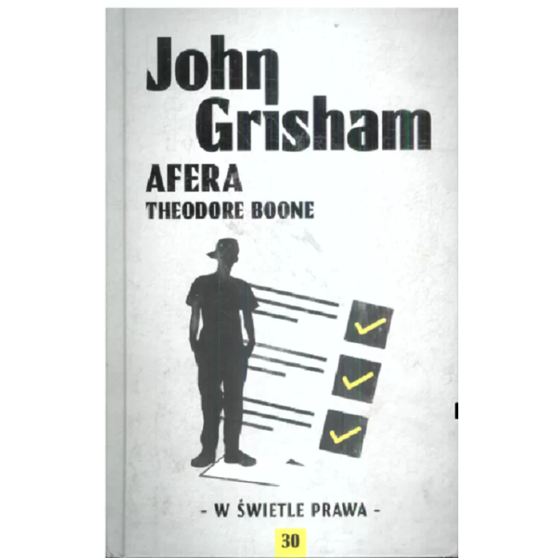 AFERA THEODORE BOONE John Grisham - Albatros