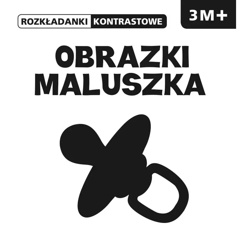 OBRAZKI MALUSZKA ROZKŁADANKI KONTRASTOWE 3M+ - Wilga