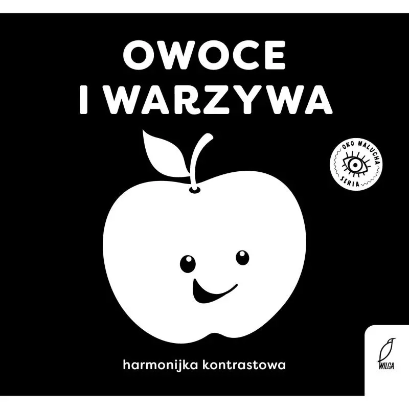 OWOCE I WARZYWA OKO MALUCHA HARMONIJKI KONTRASTOWE - Wilga